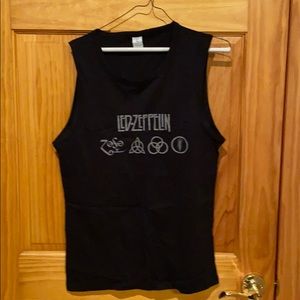Led Zeppelin sleeveless top
